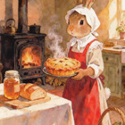 Jänis on leiponut piirakan - pikkukuva 1