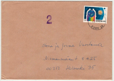 1984 tähtitiede 2. luokan loistoleimainen kirje