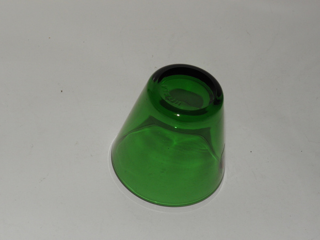 Iittala KAJ FRANCK KARTIO snapsilasi vihreä, 1 kpl