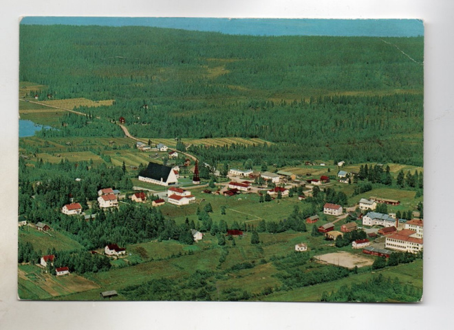 Suomussalmi: kirkon seutua (Velj.Karhumäki  603)