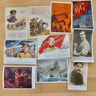 10x CCCP Postikortti Vallankumous Kansalaissota 1940-1950-l - pikkukuva 1