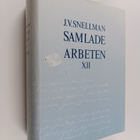 J.v Snellman : Samlade arbeten XII : 1868-1881 - pikkukuva 1