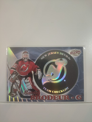 1998-99 Pacific - Team Checklists #15 Martin Brodeur