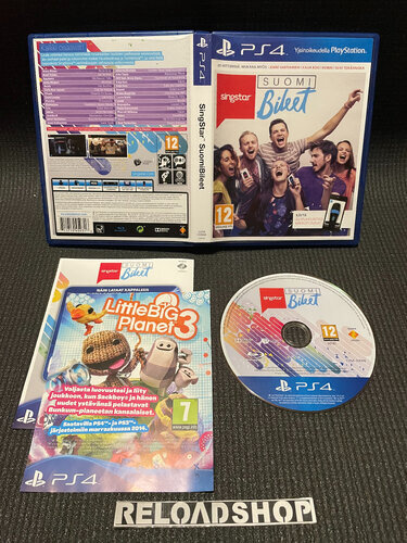 Singstar Suomi Bileet Suomibileet PS4