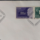 SIBELIUS -merkit FDC-kuorella 1965, kulkenut - pikkukuva 2