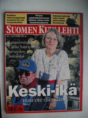 Suomen Kuvalehti Nro 37/1998. (13.3)