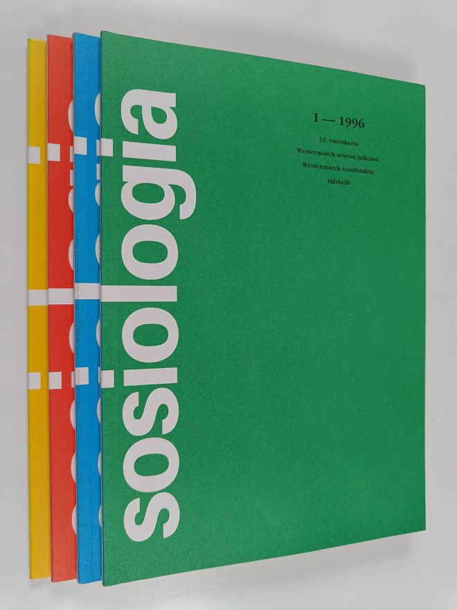 Sosiologia vuosikerta 1996 1-4