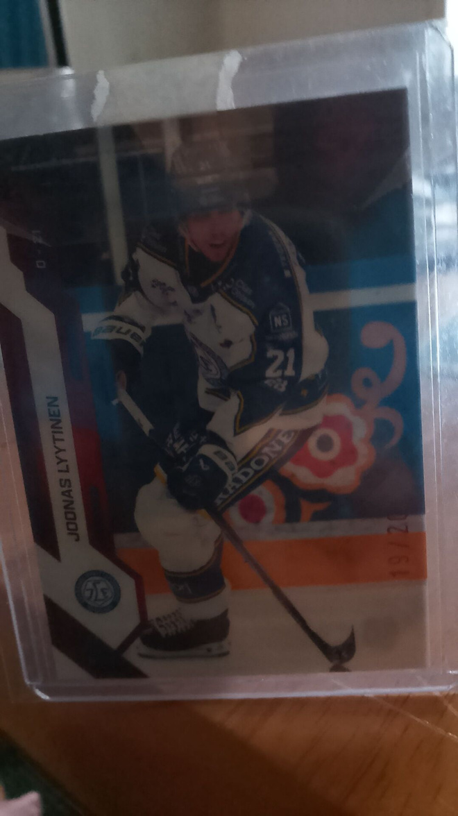 Tosi rare SHL ruotsi red Joonas Lyytinen/20!