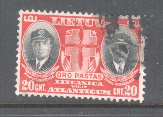 Liettua 1934  aviation pioneers