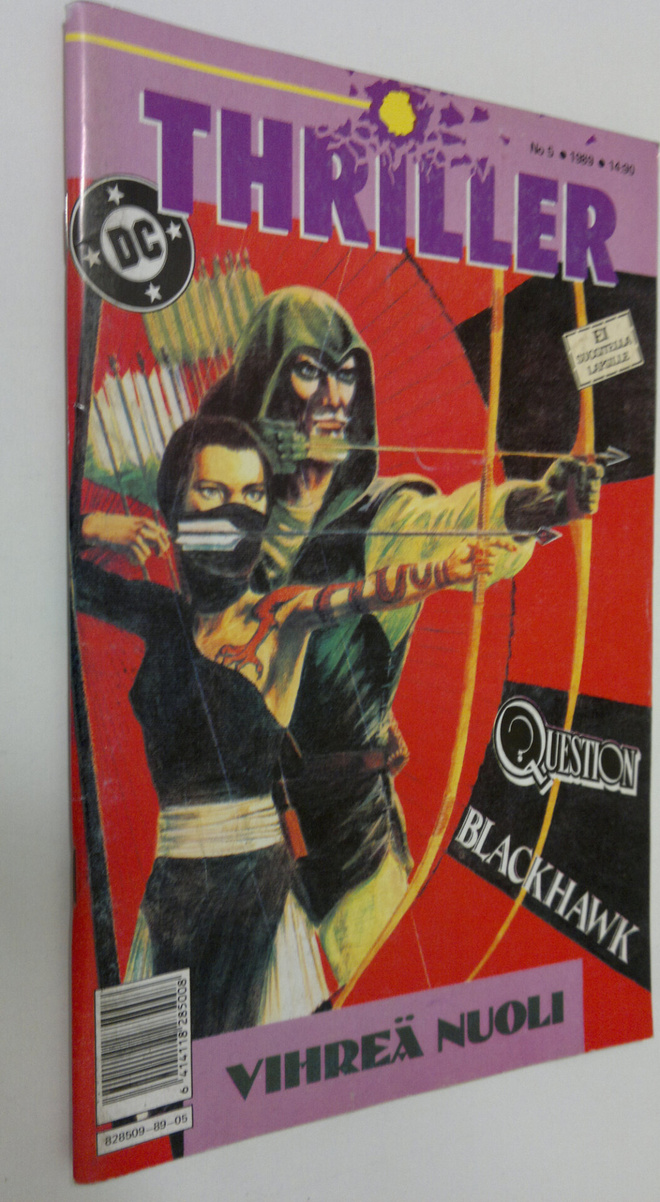 Riku (toim.) Perälä : DC Comics Thriller No 5/1989 : Ques...