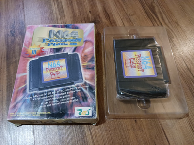N64 Passport Plus 3 alue-adapteri