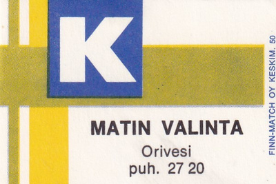 Orivesi, Matin Valinta , 3/13