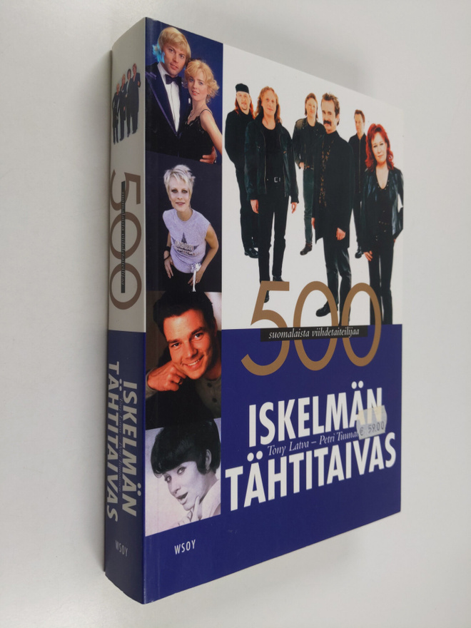 Tony Latva : Iskelmän tähtitaivas : 500 suomalaista viihd...