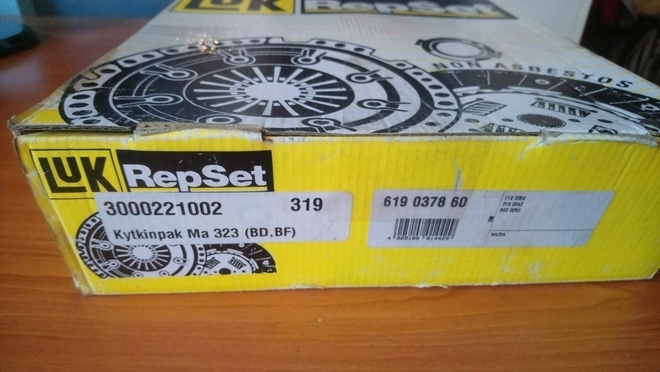Mazda 323 LUK-Kytkinpaketti 619037860