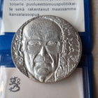 Kekkonen hopea juhlaraha 10 mk v. 1975 - pikkukuva 2