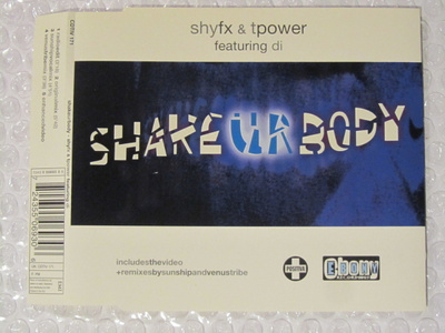 Shy FX & T Power Featuring Di • Shake CD-Single