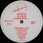 CHRIS BARBER ~ Everybody Knows ~ LP - pikkukuva 3