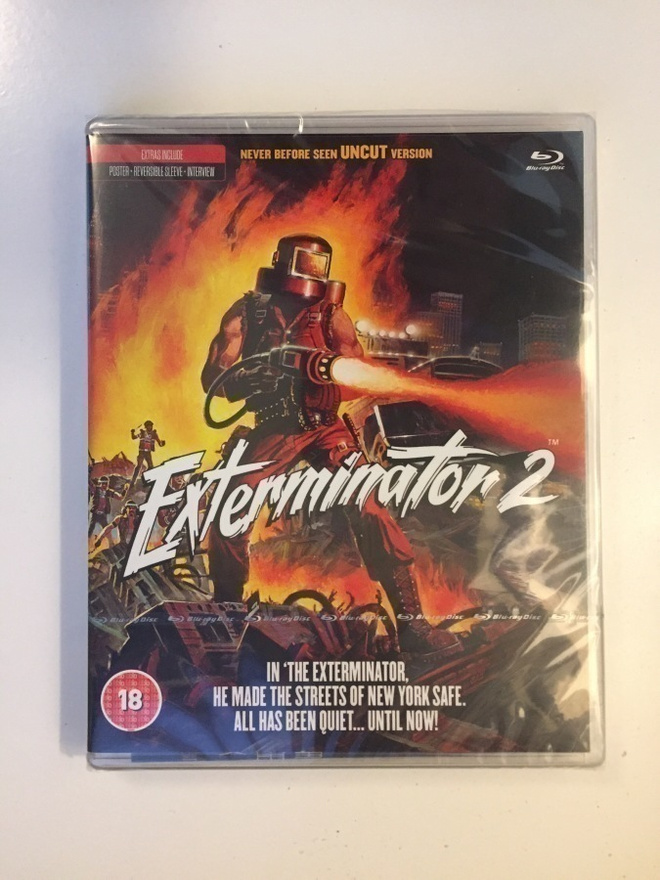 Exterminator 2 (1984) Blu-ray (UNCUT) UUSI