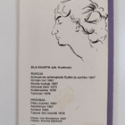 Eila Kaustia : Talvimeri : Runoja - pikkukuva 2