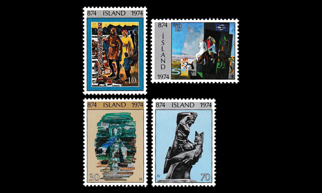 Islanti 485-8 ** 1100-vuotisjuhlat (1974)
