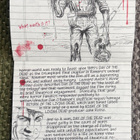 DAY OF THE DEAD NOTEPAD BOOKLET VIHKONEN - pikkukuva 3
