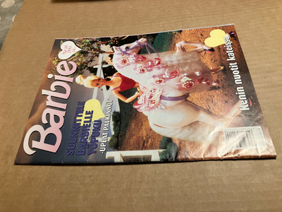 BARBIE LEHTI 10/1993 +juliste HYVÄ
