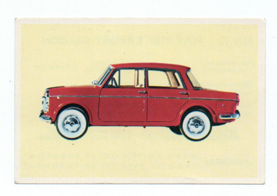 Purkkakuva Hellas AUTOSARJA n:o 75 FIAT 1100 EXPORT SALOON