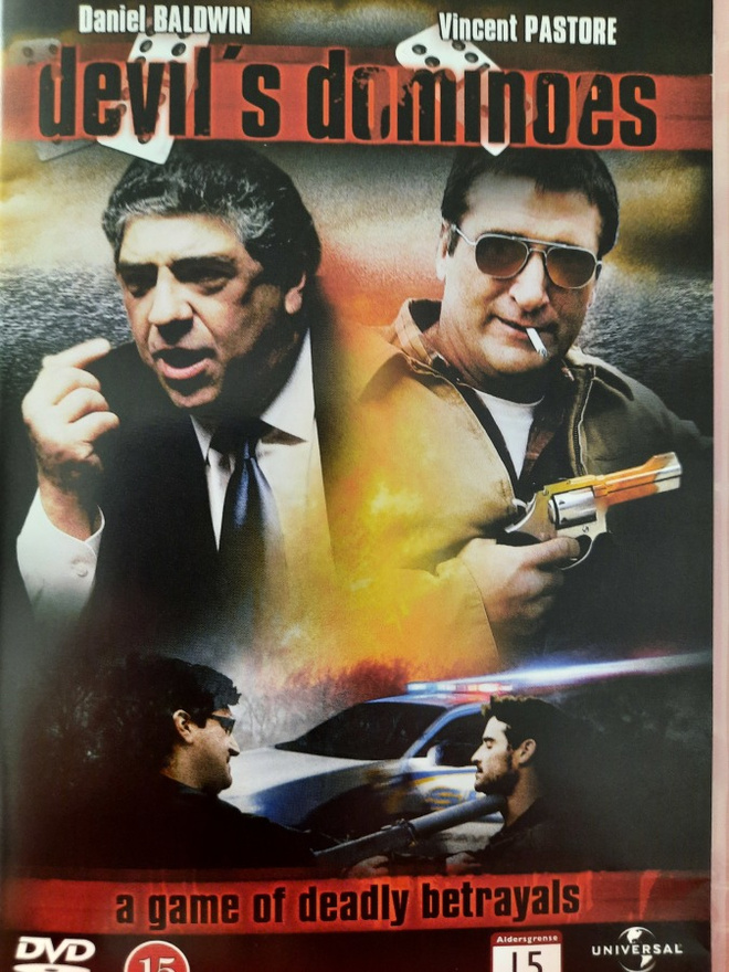 DEVIL'S DOMINOES DVD  Daniel Baldwin, Vincent Pastore