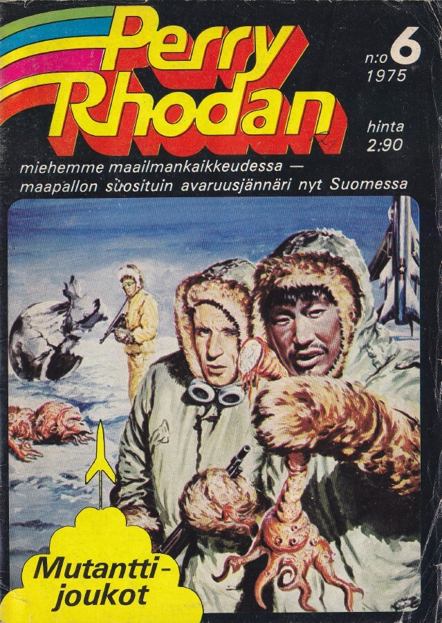 Perry Rhodan  6 (1975) Mutanttijoukot