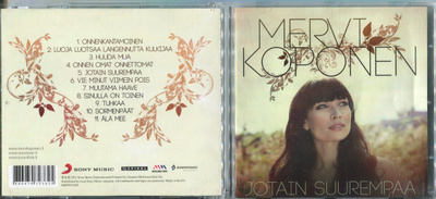 MERVI KOPONEN . CD-LEVY . JOTAIN SUUREMPAA