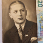 VANHA Valokuva Ooppera Laulaja Sulo Räikkönen + Nimmari 1929 - pikkukuva 1