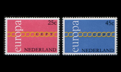 Alankomaat 963-4 ** Europa (1971)