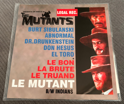 The Mutants - Le Mutant 7” single