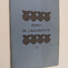 Runo- ja laulunyytti 5 - pikkukuva 1