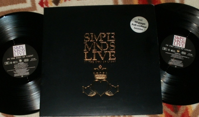 SIMPLE MINDS ~ Live In The City Of Light ~ 2 LP