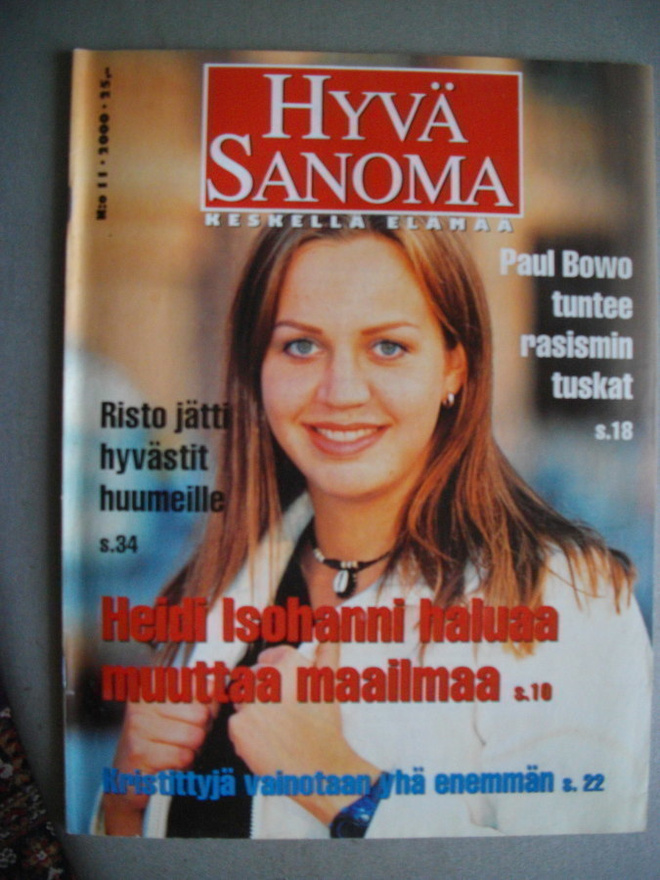 Hyvä Sanoma Nro 11/2000 (17.3)