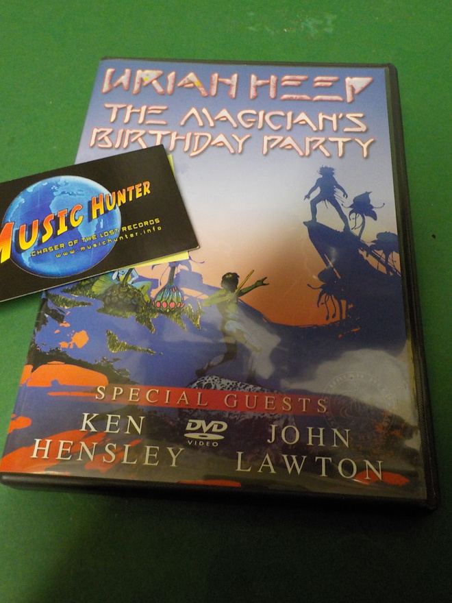URIAH HEEP - THE MAGICIAN'S BIRTHDAY PARTY DVD