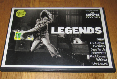 Rock Precents Legends dvd