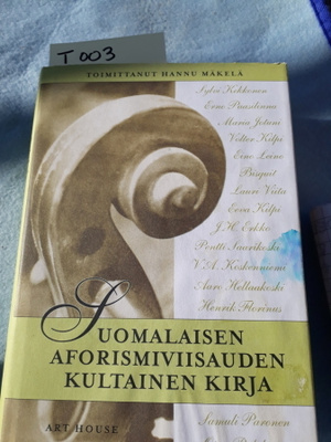 Suomalaisen aforismiviisauden kultainen kirja