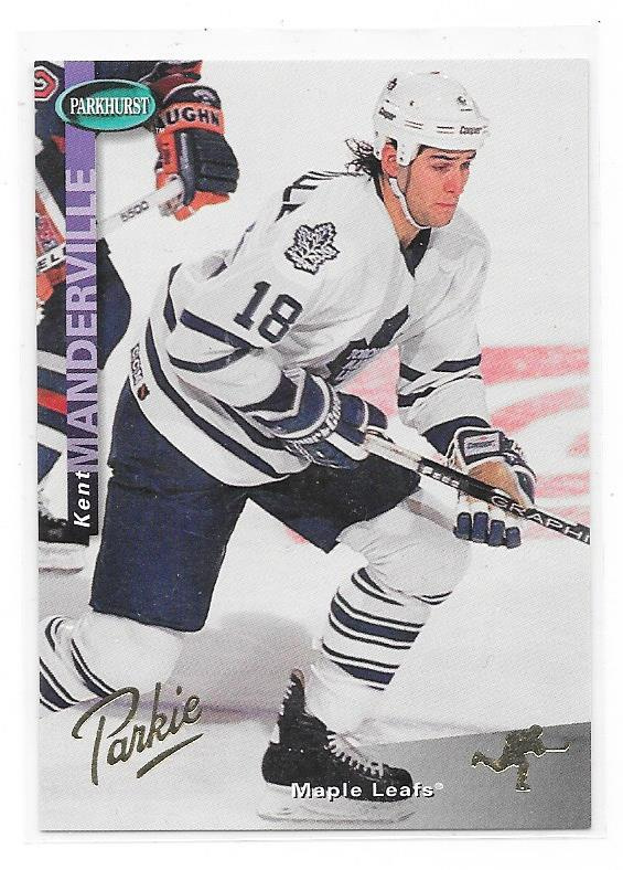 1994-95 Parkhurst Parkie GOLD #235 Kent Manderville Toronto