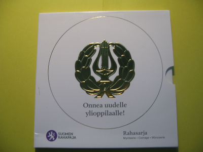Suomi euro rahasarja 1c-2e BU - 2012 Ylioppilas
