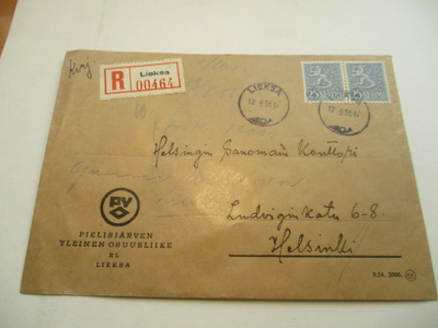 1955 Lieksa R liikekuori