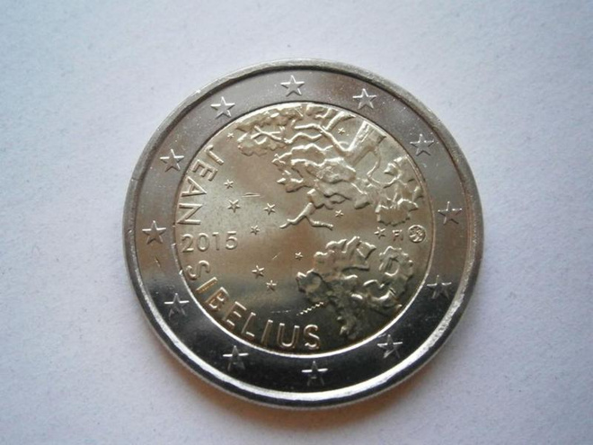 2 Euro Suomi 2015 Jean Sibelius
