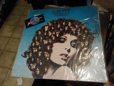 MOTT THE HOOPLE - THE HOOPLE 1ST UK-74 EX+/EX+ LP