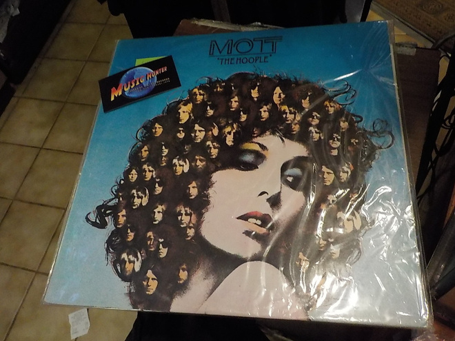 MOTT THE HOOPLE - THE HOOPLE 1ST UK-74  EX+/EX+ LP