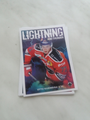 2019-20 Cardset Lightning And Thunder kortteja alk. 1.0e/kpl