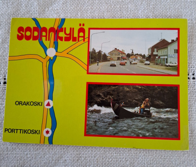 Sodankylä kortti ja postimerkki v. 1979