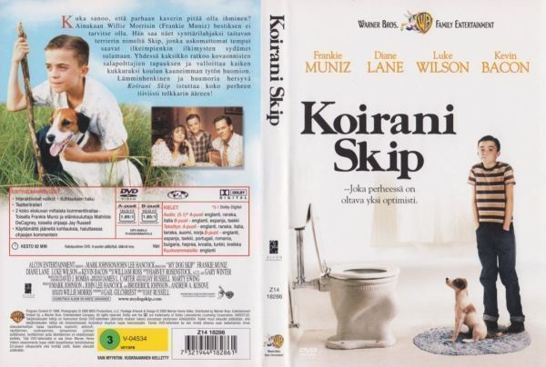 Koirani Skip / My Dog Skip (DVD)  UUSI JA MUOVEISSA