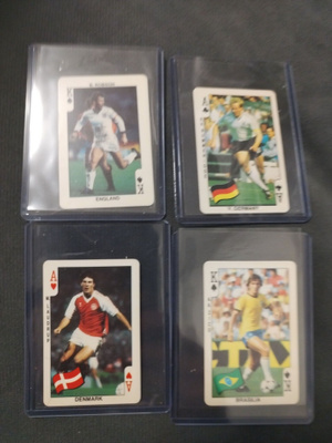 Dandy football bubble gum kortit 1986