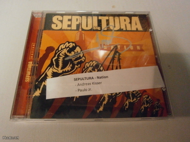 SEPULTURA - NATION CD KAHDELLA NIMMARILLA